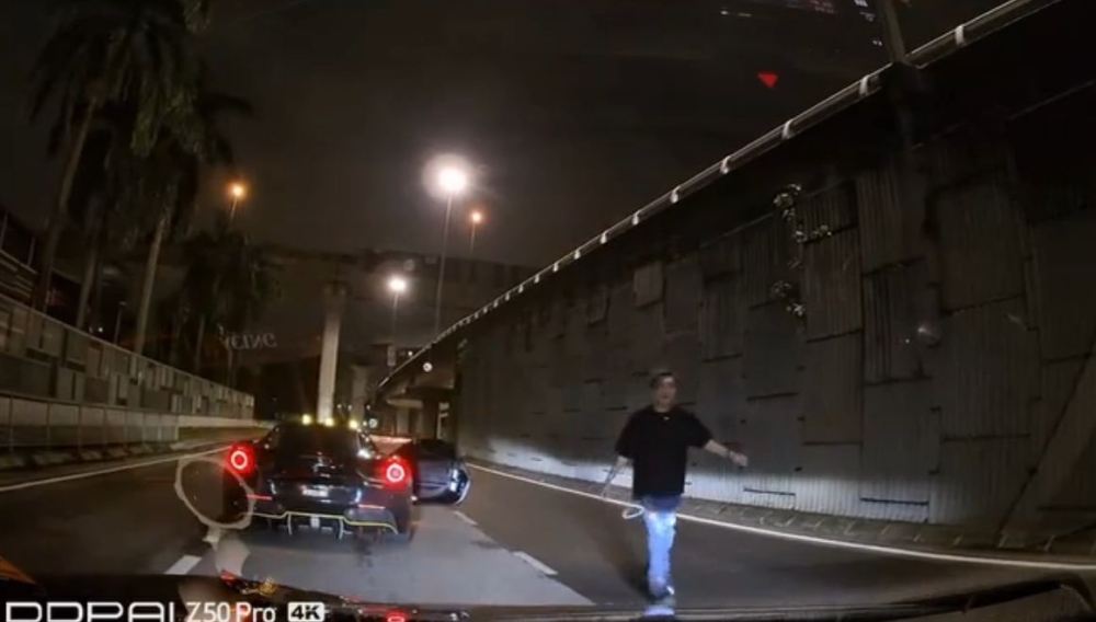 Dashcam footage shows the brand’s co-founder exiting a Ferrari to confront another driver in a road rage incident in Subang Jaya.