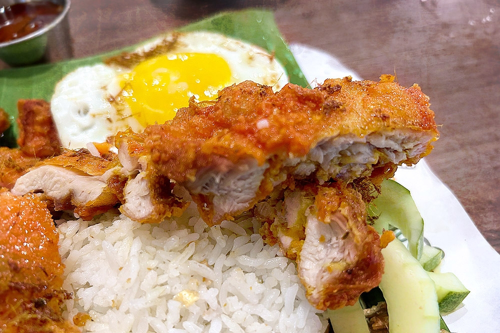 The Best of Both Worlds Nasi Lemak. — Picture by CK Lim