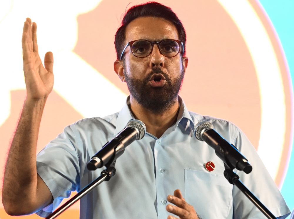 Last December, the Singapore High Court upheld the conviction and fine imposed on Opposition Leader Pritam Singh for lying in Parliament. — AFP pic