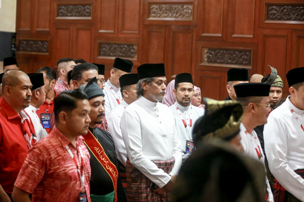 Former Umno Youth chief Khairy Jamaluddin seen at the wing assembly at WTC Kuala Lumpur January 15, 2026. — Picture by Sayuti Zainudin