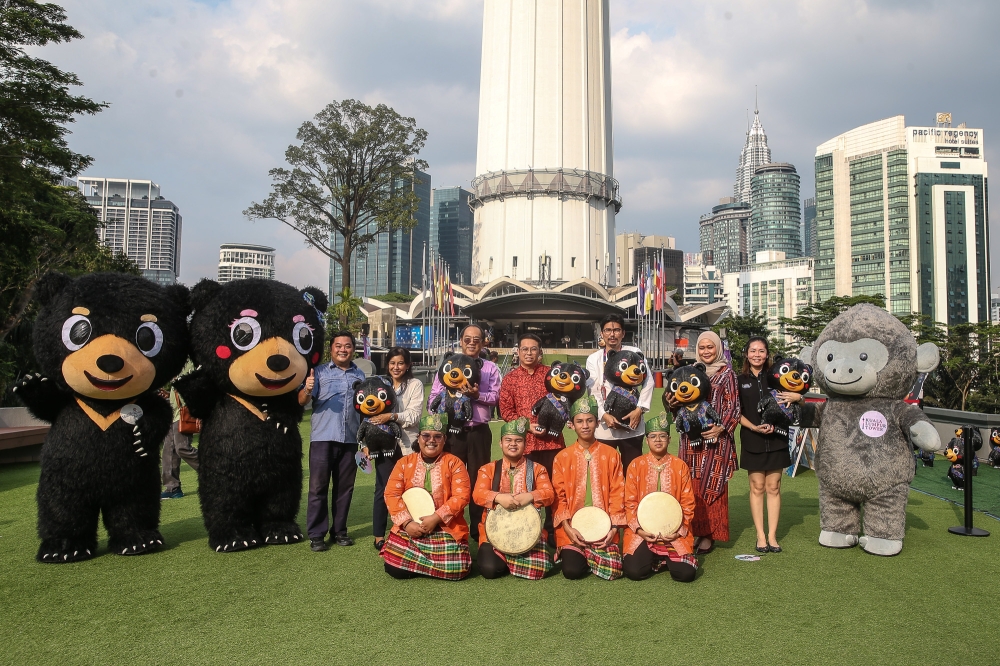 Visit Malaysia 2026 comes to life with 100 Wira and Manja statues at KL Tower