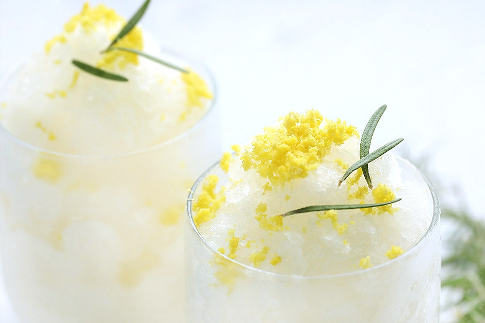 The sorbet is ready when it has a fine, granular texture. — Picture by CK Lim