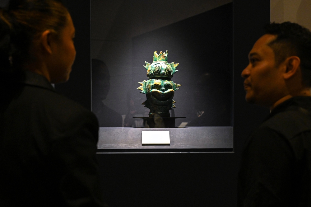 An art piece by Muhammad Shafiq Nordin. — Bernama pic