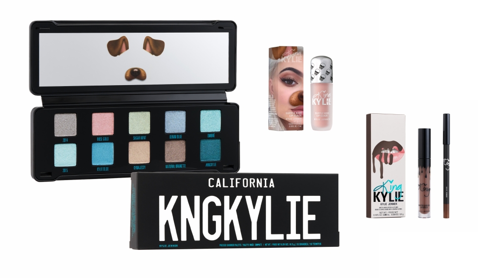King Kylie stamp: The Snapchat logo on her product nods to her playful, digital-era roots and viral beauty moments.