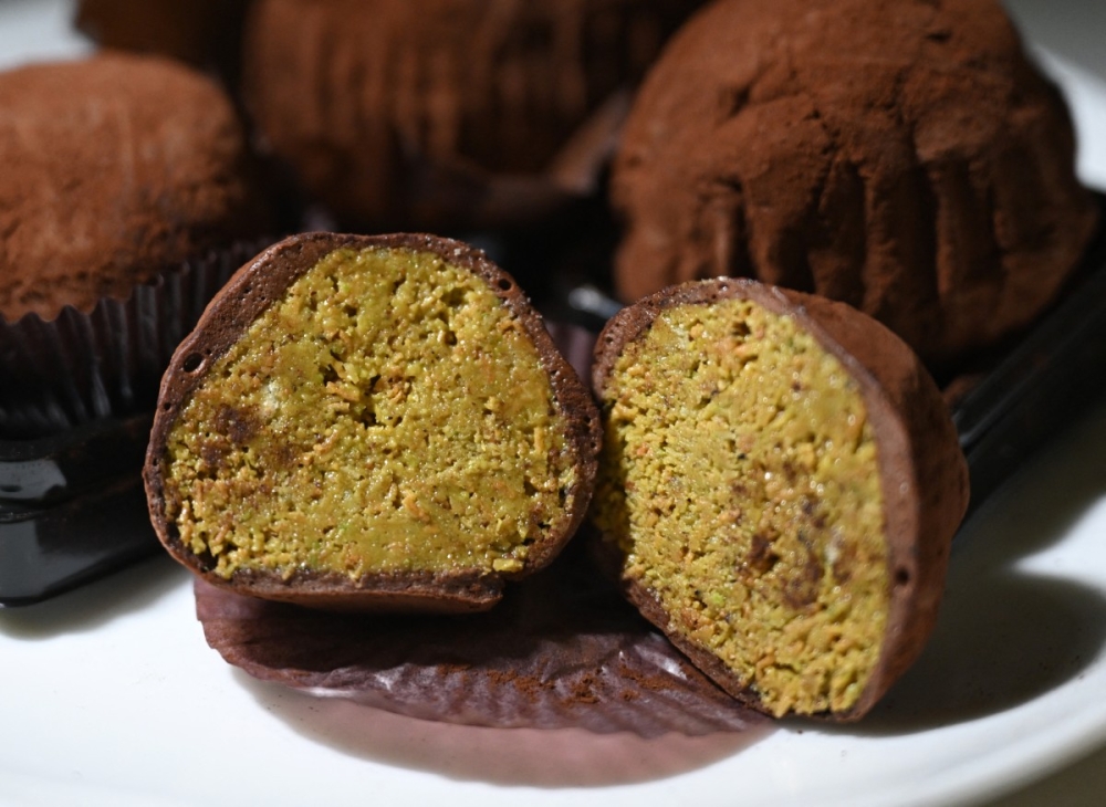 Chewy, crunchy and not-too-sweet -- chocolatey round 