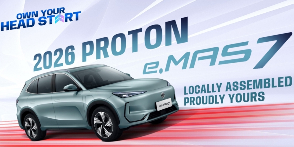 Proton’s 2026 e.MAS 7 is now locally assembled in Tanjung Malim, with bookings officially open.