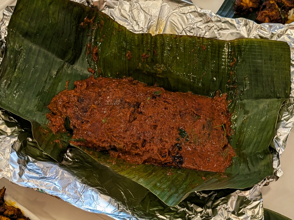 It may look like a messy ‘otak-otak’ at first, but the fish ‘pollichathu’ is so much more.