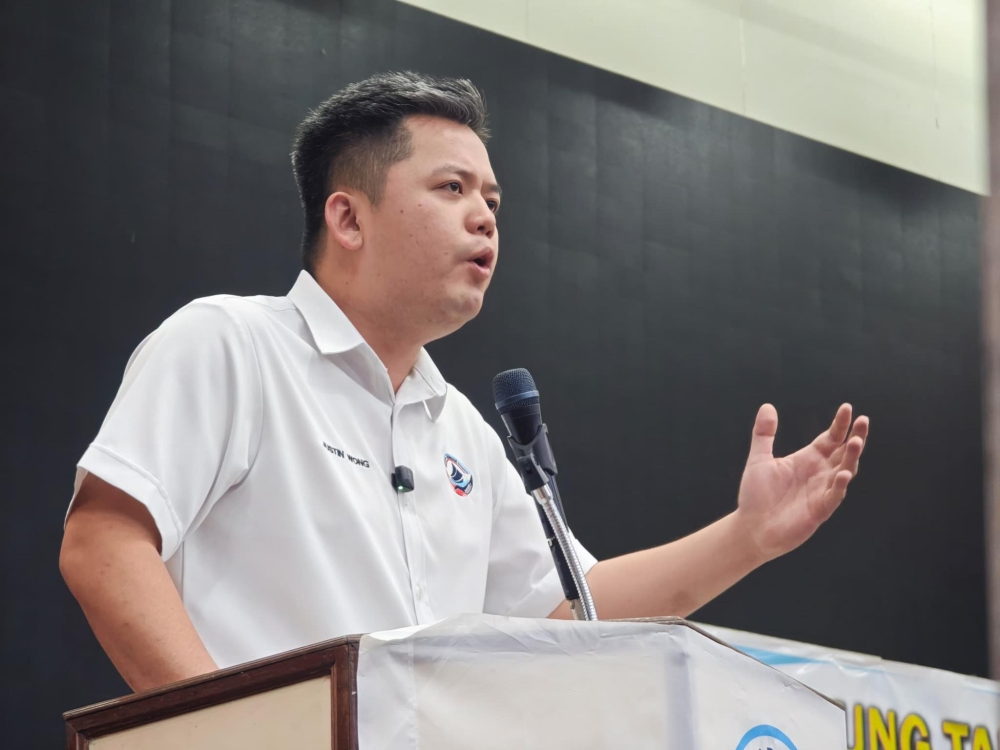 Warisan’s Justin Wong said Sabah voters’ overwhelming support for local parties at the recent state election reflects long-standing frustration over stalled infrastructure and unfulfilled federal promises. — Daily Express pic