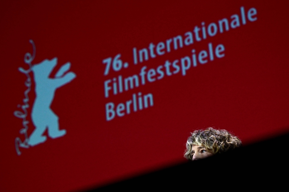 Tricia Tuttle, director of the Berlin International Film Festival Berlinale, addresses a press conference in Berlin on January 20, 2026. The 76th Berlinale edition will be running from February 12 to 22, 2026. — AFP pic