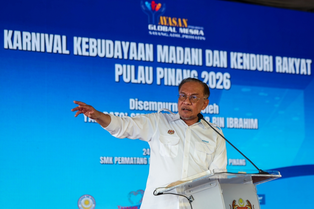 Anwar said today that cartel-linked price hikes undermine public services and waste government resources. — Bernama pic