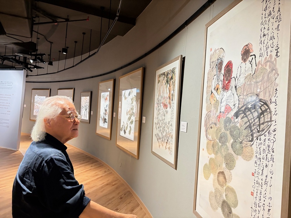 Six decades of art with a message for peace at the Lin Xiang Xiong Art Gallery (VIDEO)