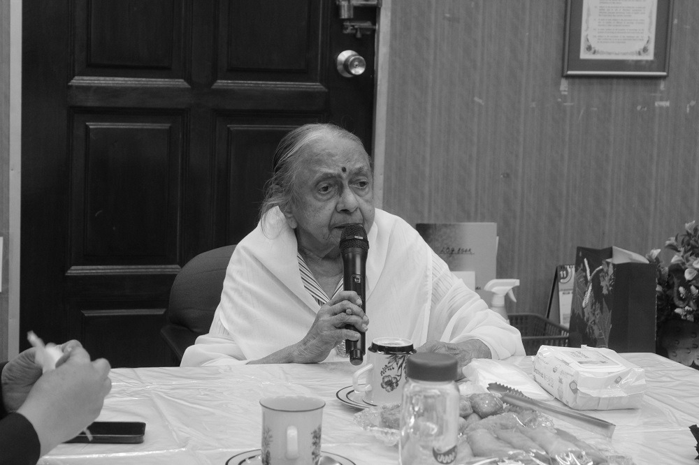 Datin Paduka A. Mangalam, the life president of the Pure Life Society in Puchong was known as ‘Mother Teresa of Malaysia’ for her humanitarian work, died in 2023. — Picture via Facebook/Pure Life Society