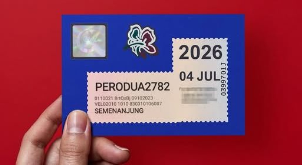 After February 1, Malaysian road tax slips will be fully digital. — Pos Malaysia pic