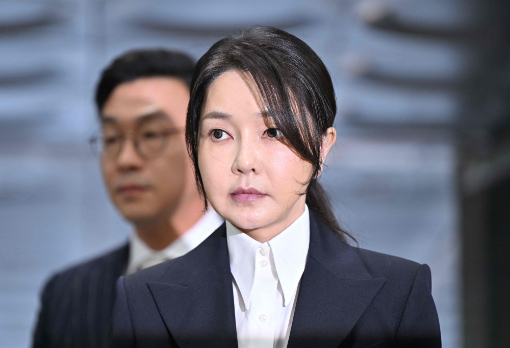 Controversy has long surrounded 53-year-old Kim and accusations of corruption, influence peddling and even academic fraud dominated her husband Yoon Suk Yeol’s time in office. — AFP pic