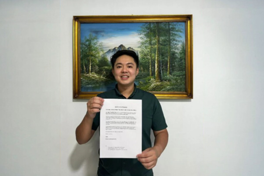 Sabah MCA Youth Chief Roger Yapp announced his resignation from the post, as well as all other positions within the party, with immediate effect. — Daily Express pic