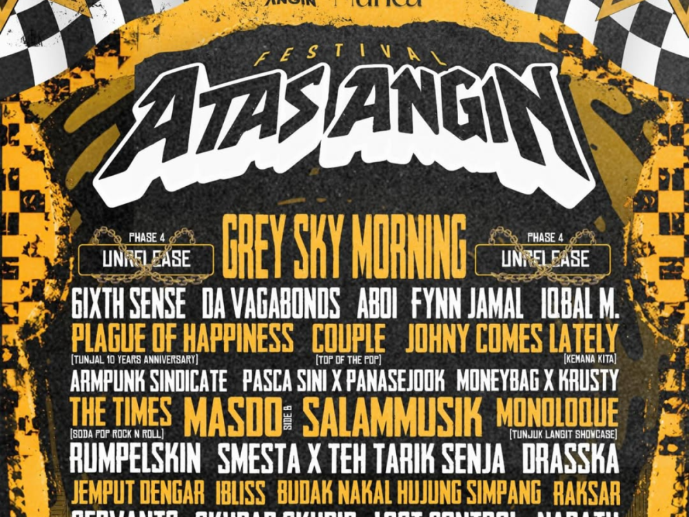 Atas Angin Festival returns to KL with biggest curated Malaysian indie band lineup on Feb 14