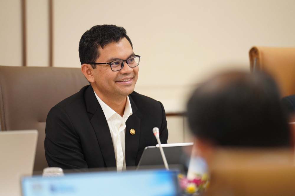 Economy Minister Akmal Nasrullah Mohd Nasir said Malaysia is targeting an official launch of the Johor-Singapore Special Economic Zone in March 2026. — Picture from Facebook/Kementerian Ekonomi