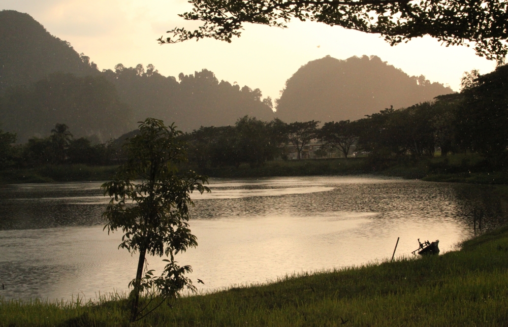 Once a tin mine that was later converted into a retention pond, the lake now functions as living infrastructure. — Bernama pic