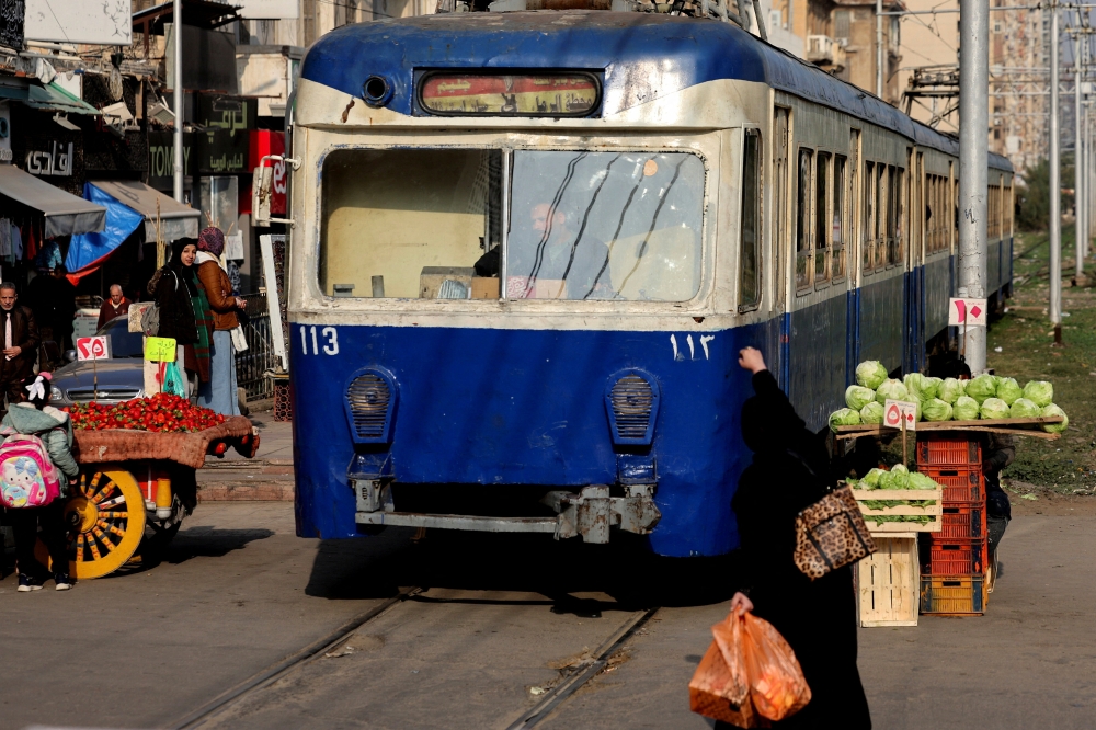 The Alexandria tram dates back to 1860. — Reuters pic