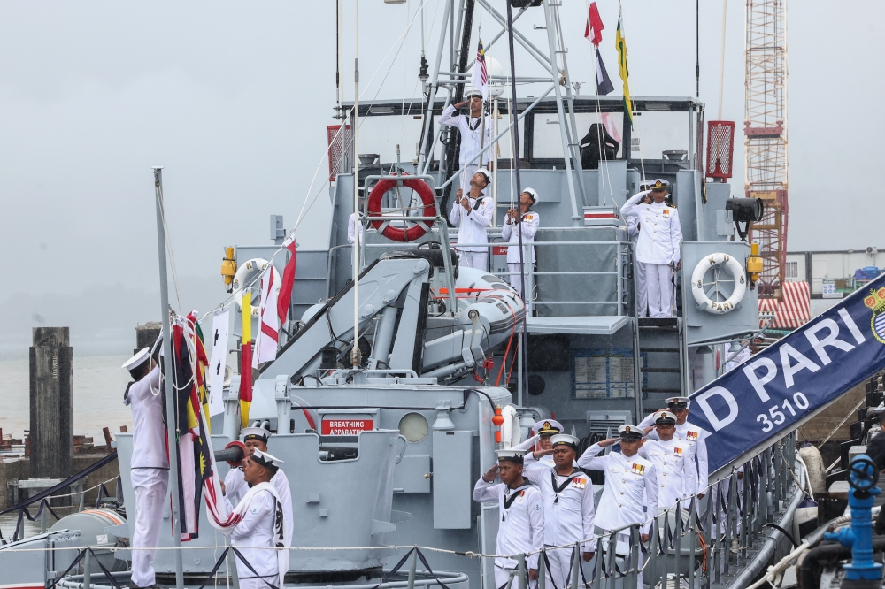 Navy retires KD Pari, a 49-year-old workhorse of Malaysia’s seas