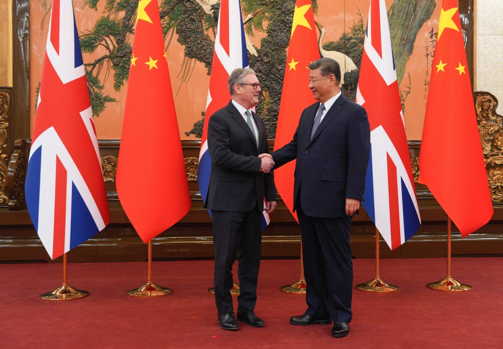 Britain turns to Beijing as Starmer defies Trump and signs new deals