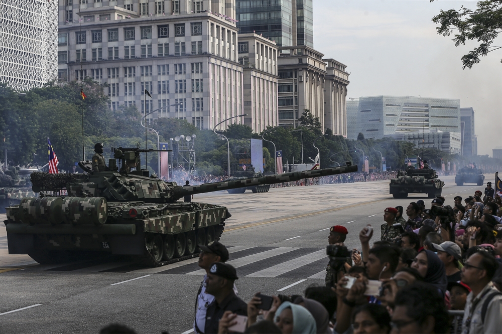 Malaysia’s civil-military relations have long stood out in the developing world. — Picture by Azneal Ishak