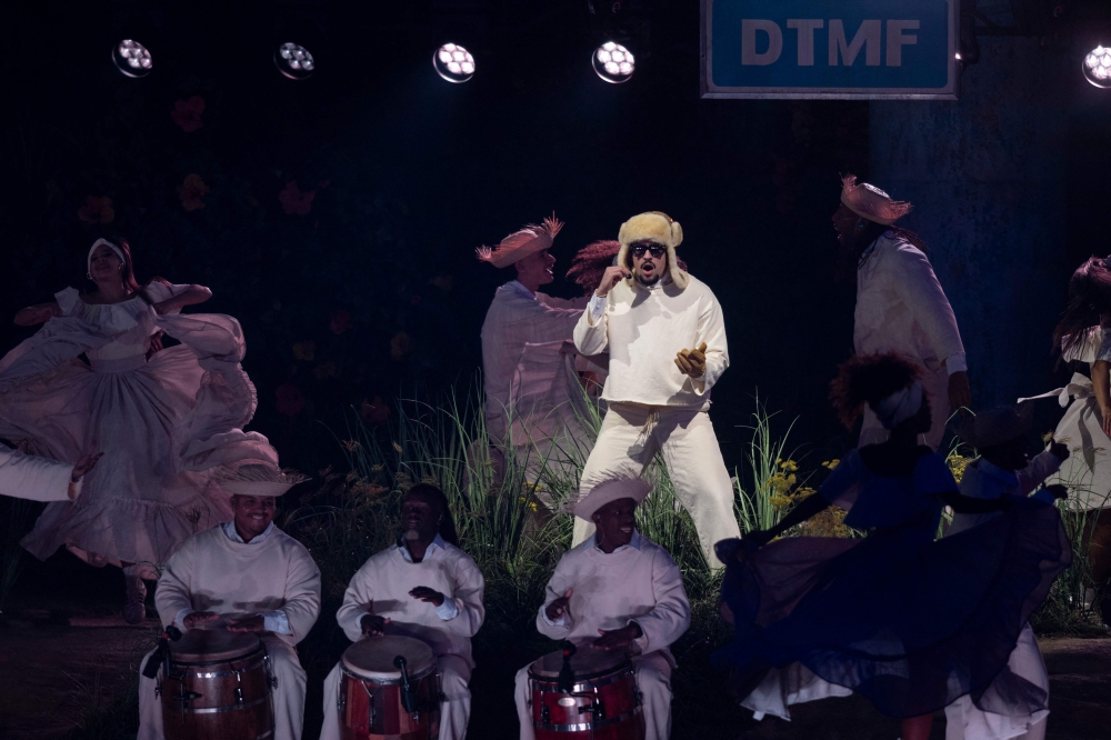 From grocery bagger to global icon, Bad Bunny stands on the brink of Grammy history