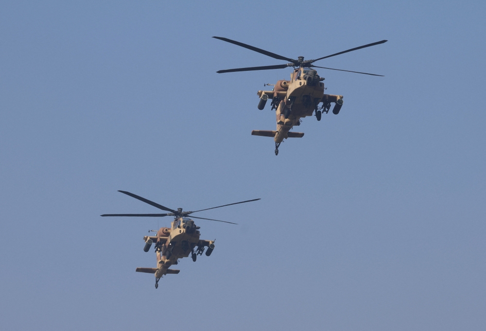 US signs off on Apache helicopters for Israel, Patriot missiles for Saudi Arabia amid high tensions with Iran