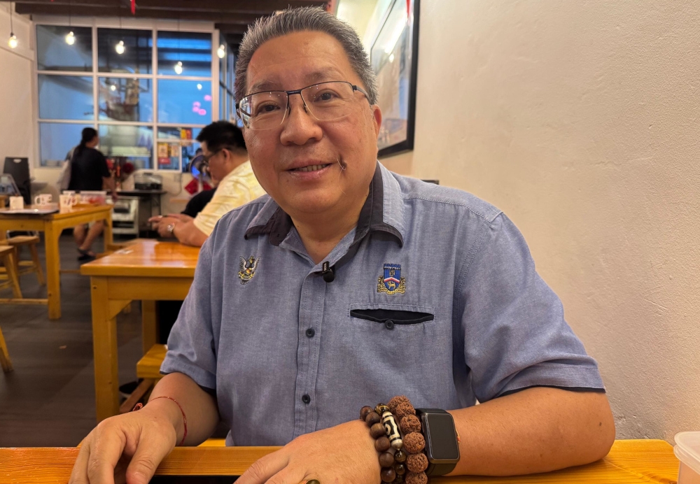 Kuching South Mayor Datuk Wee Hong Seng said he remains focused on his role as mayor but indicated that his experience could support a future move into politics. — The Borneo Post pic 