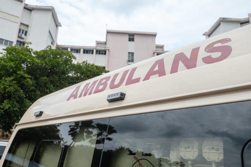 This basic insurance will cover ambulance fees, hospitalisation and surgery costs at private hospitals, and expensive outpatient treatments for cancer, among other things. — Picture by Raymond Manuel 