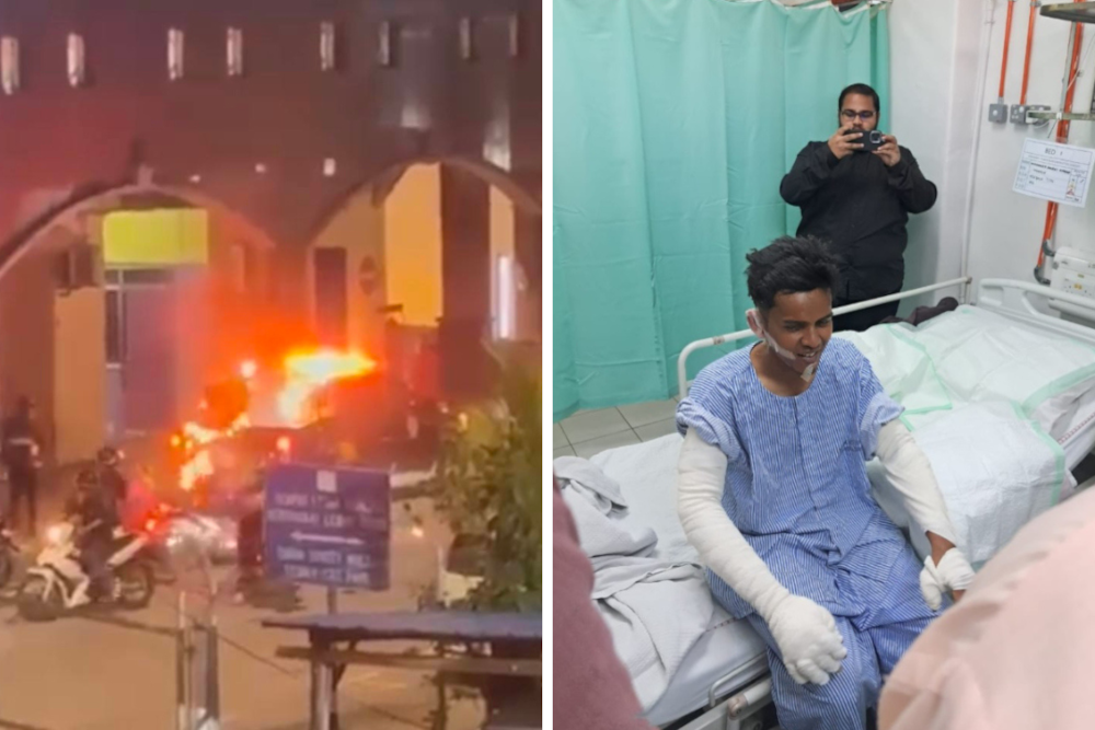 Balloon puncturing a standard disposal step after seizure, says Penang council after officers injured