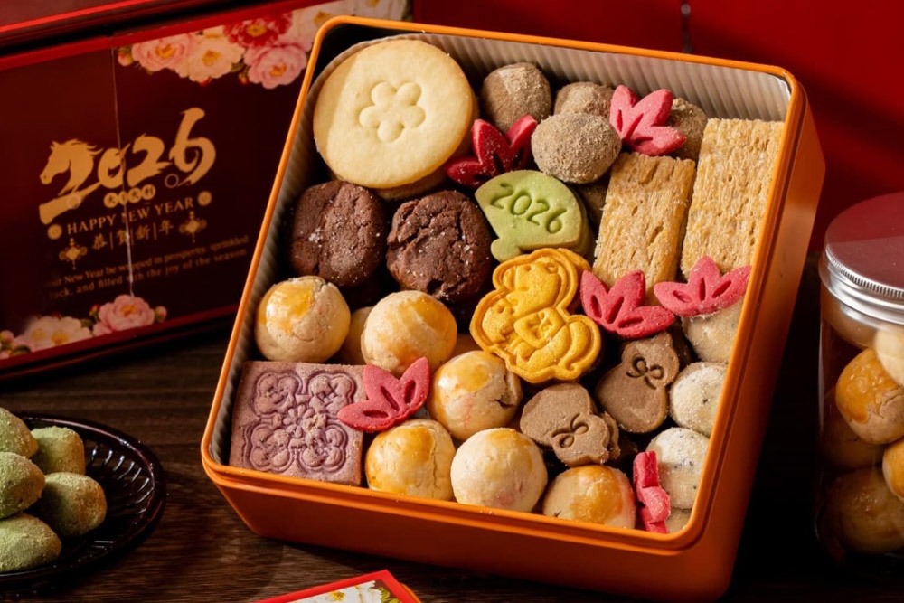 Bliss Seasons 2026 Chinese New Year Cookie Gift Box by Bliss Curation. — Picture courtesy of Bliss Curation