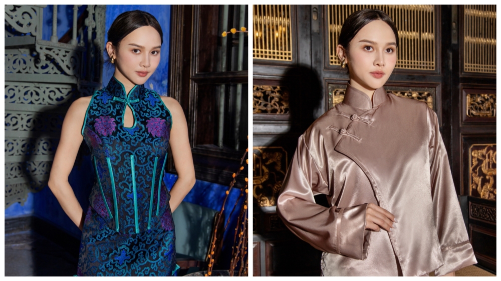By imagining a modern-day granddaughter of Tan Tay Po, the designers translate archival memory into wearable, forward-thinking fashion.