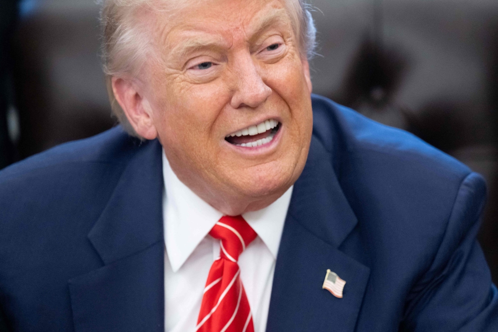 Trump said the US should ‘move on’ from the Epstein scandal, even as new files triggered a criminal probe into Peter Mandelson and set the stage for congressional testimony by Bill Clinton and Hillary Clinton. — AFP pic