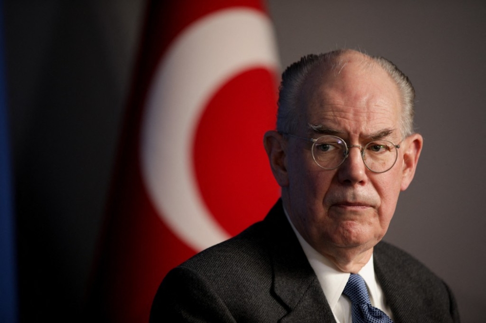 John Mearsheimer was forced to submit individual takedown requests for every deepfake video, a laborious process that required a dedicated employee. — Anadolu via AFP pic