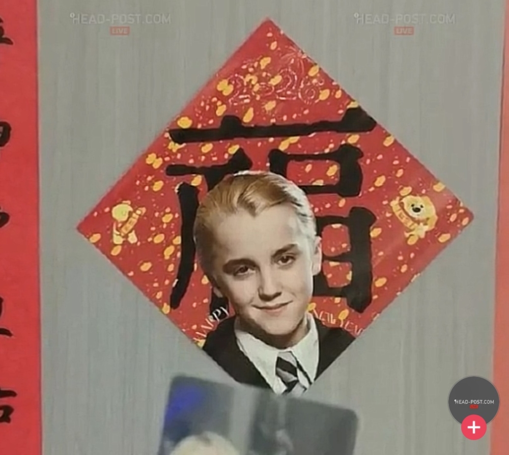 Malfoy, played by actor Tom Felton in the films of J.K. Rowling’s books, has surged in popularity due to the Chinese translation of his surname - Ma-er-fu. — TikTok screenshot