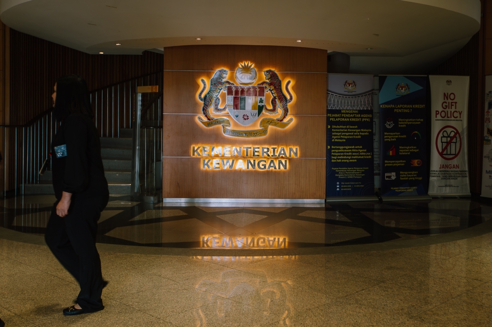 The Ministry of Finance said the Financial Market Ombudsman Service has received 3,253 complaints, with 2,268 disputes successfully resolved through mediation and adjudication since it began operations on January 17, 2025. — Picture by Raymond Manuel