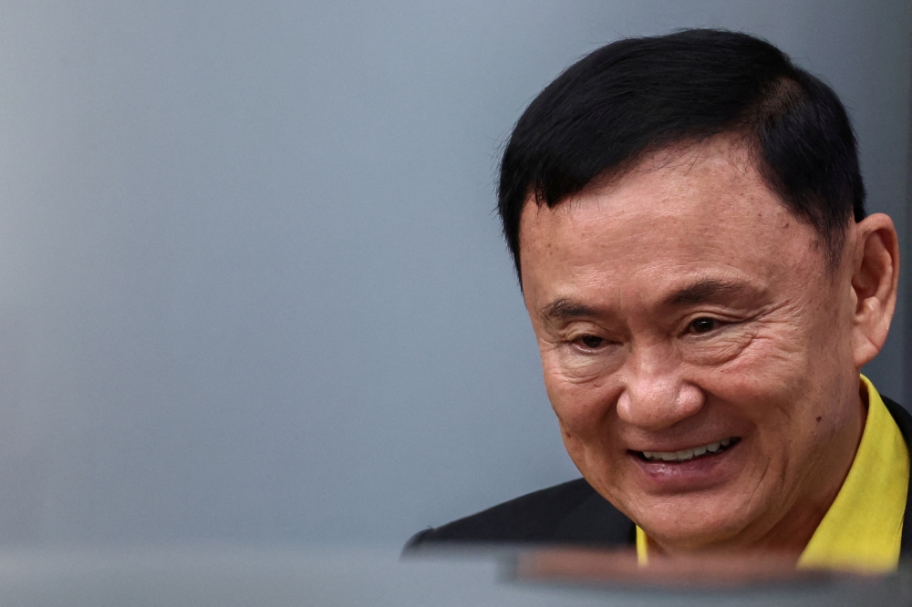Former Thai prime minister Thaksin Shinawatra dominated Thai politics after winning a 2005 landslide on populist policies but was ousted in a 2006 military coup, spending years in exile while his allies and family repeatedly returned to power. — Reuters file pic