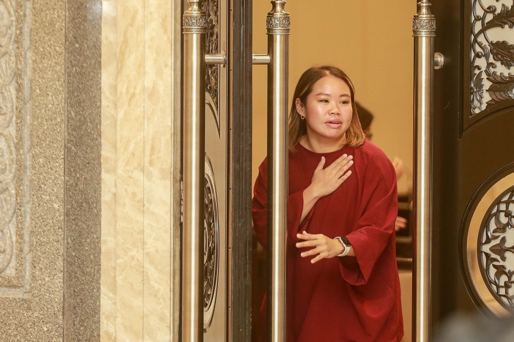 Heidy Quah at the Palace of Justice in this file picture dated August 19, 2025. — Picture by Sayuti Zanudin