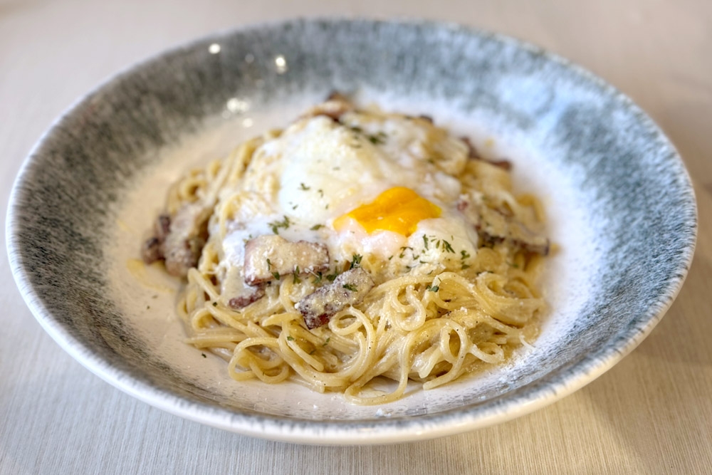 Tian Jing Café’s take on the classic Carbonara. — Picture by CK Lim