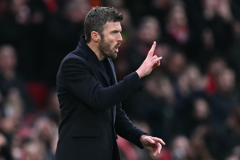 Carrick took over as United interim manager until the end of the season after Ruben Amorim was sacked in January. — AFP pic