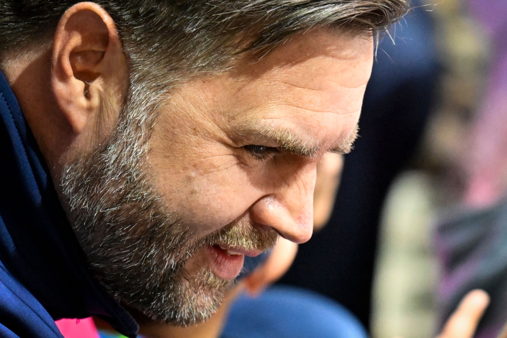 US Vice President JD Vance attends the women's preliminary round Group A Ice Hockey match between USA and Czech Republic at the Milano Rho Ice Hockey Arena during the Milano Cortina 2026 Winter Olympic Games in Milan, on February 5, 2026. — AFP pic