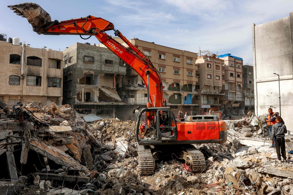 A US-brokered ceasefire in Gaza is in its second phase, which foresees that demilitarisation of the territory—including the disarmament of Hamas—along with a gradual withdrawal of Israeli forces. — AFP pic