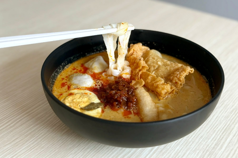 Curry mee, with ‘koay teow’. — Picture by CK Lim