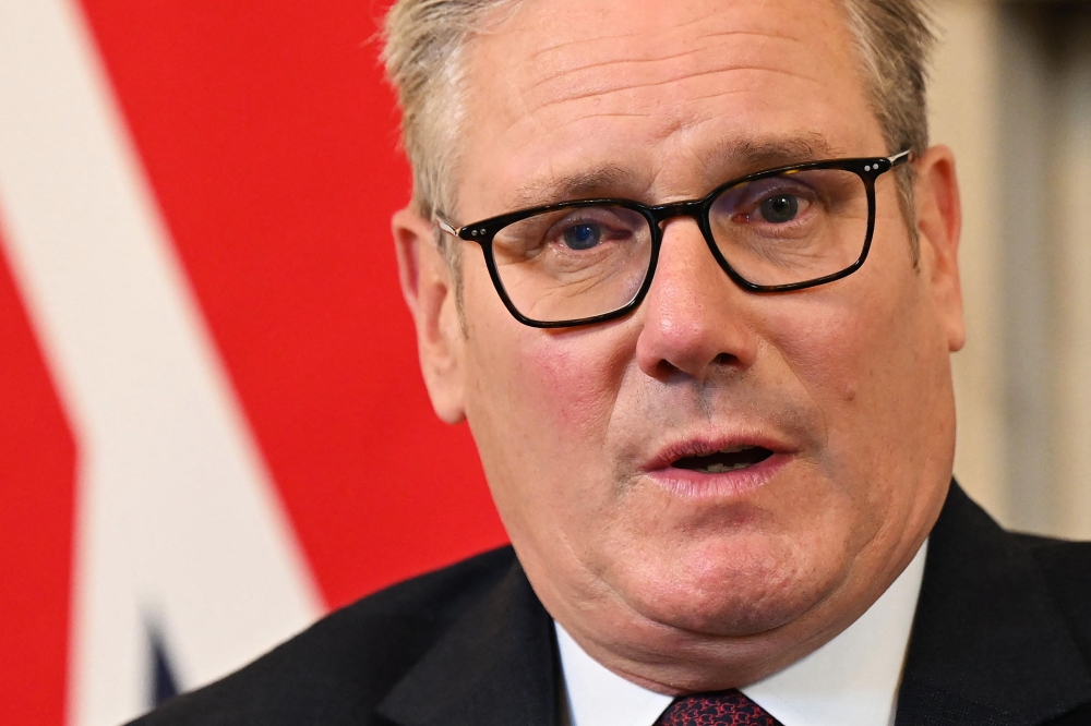 Senior ministers rallied around Keir Starmer over the most serious crisis yet of his stuttering 19-month premiership, as a rising far-right challenges him in the polls. — AFP pool pic