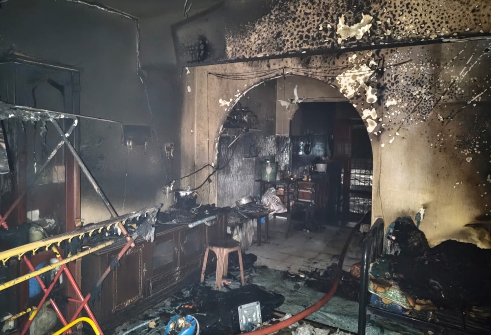 Couple killed as pre-dawn blaze guts Johor Bahru terrace house