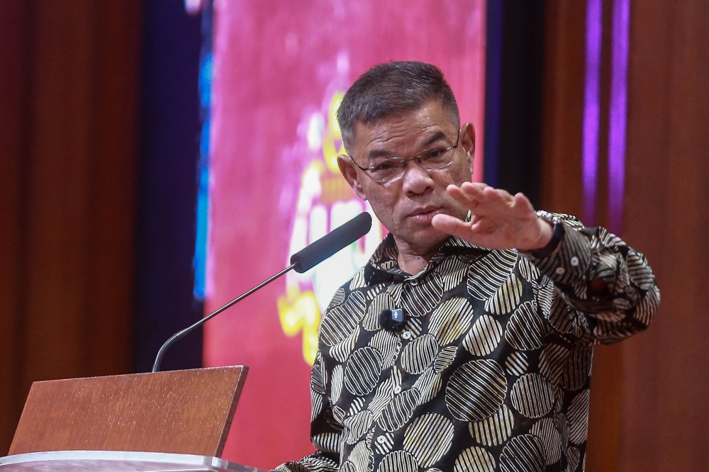 Datuk Seri Saifuddin Nasution Ismail said enforcement agencies under his watch must protect all houses of worship, and any questions around its legality must be dealt with accordingly through the rule of law. — Picture by Sayuti Zainudin