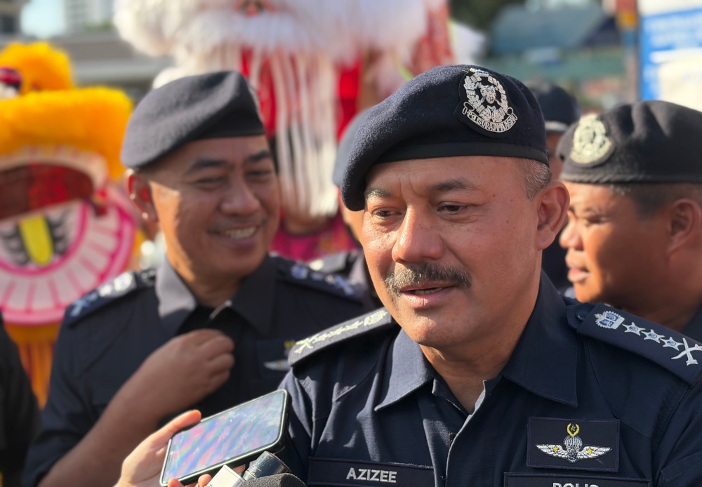Penang police chief Datuk Azizee Ismail said they are expecting congestion at most highways, federal roads and state roads during this period as many will be taking the opportunity to travel ‘balik kampung’ during the holidays. — Picture by Opalyn Mok