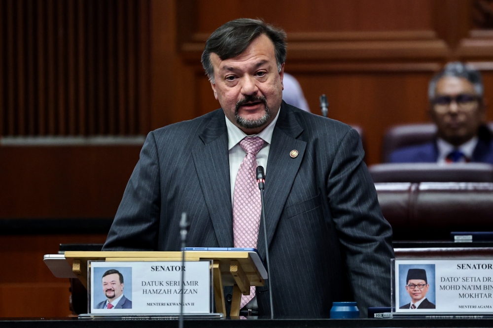 Finance Minister II Datuk Seri Amir Hamzah Azizan said refunds for excess tax payments for the 2024 year of assessment are targeted to be completed before the end of this year. — Bernama pic