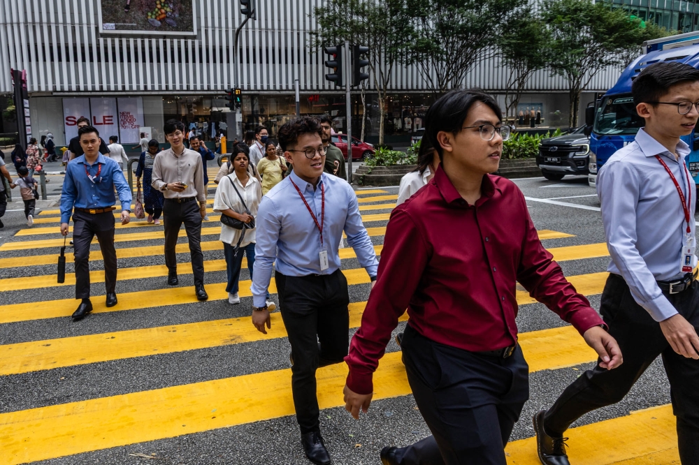 Malaysia’s labour demand increased by 1.8 per cent to 9.21 million jobs in the fourth quarter of 2025. — Picture by Firdaus Latif
